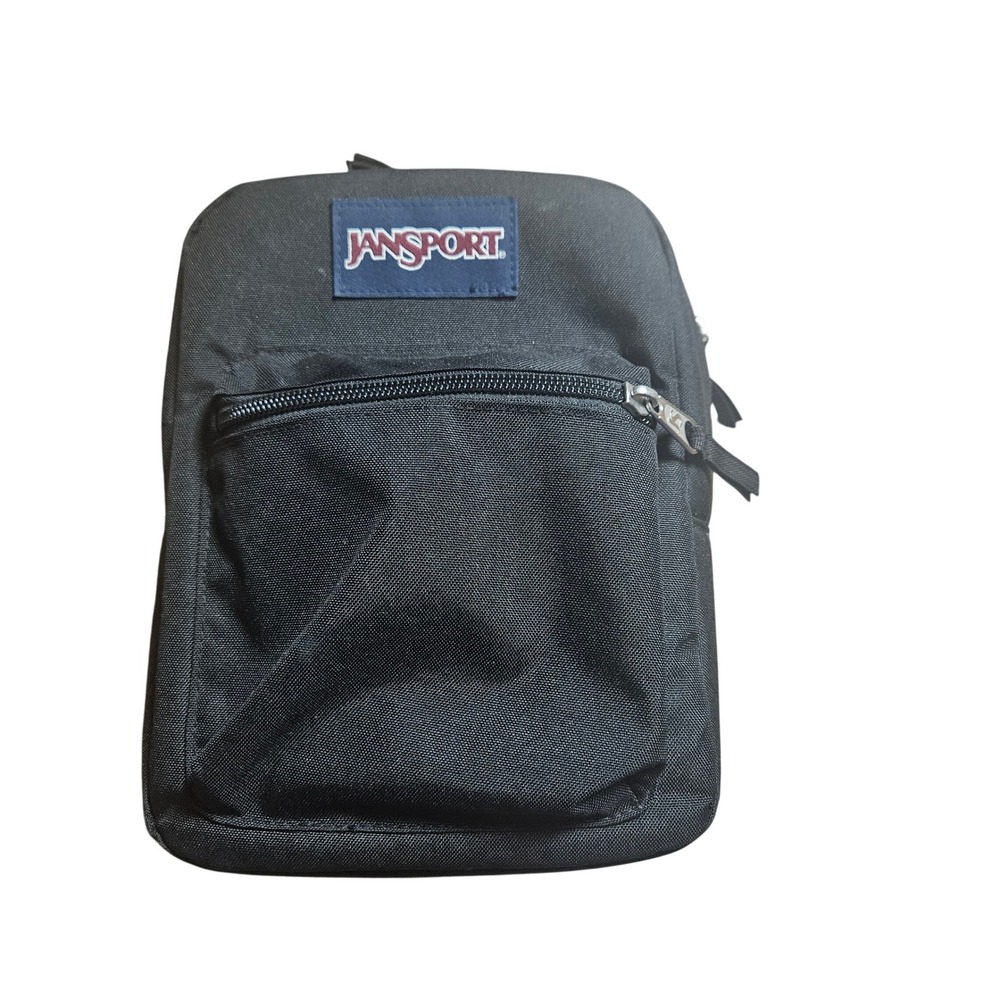 JanSport Big Break Lunch Bag Insulated Zippered Front Pocket Pouch Velcro Handle